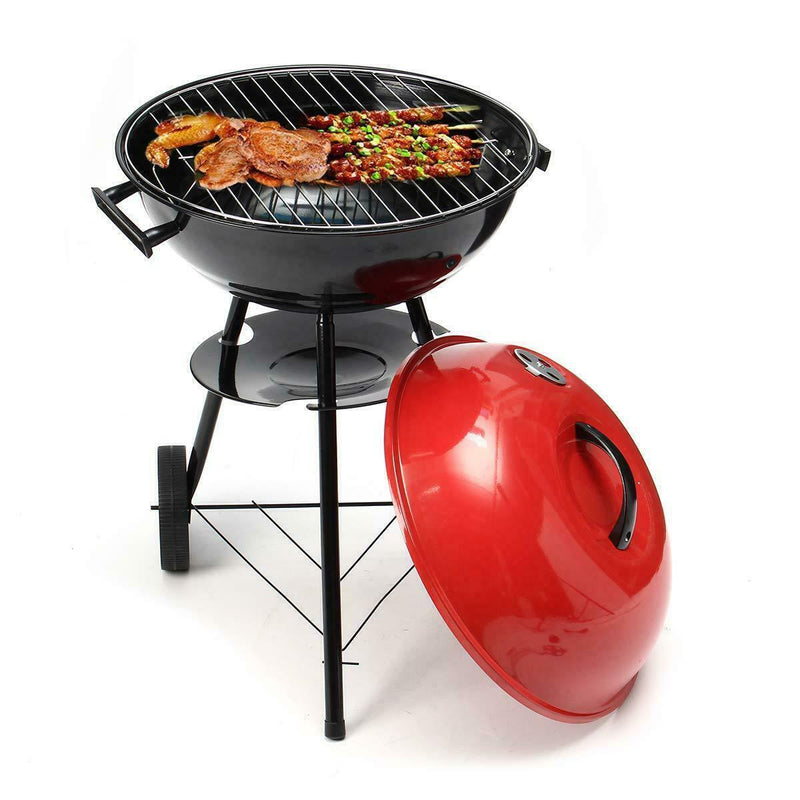 Portable Round Charcoal Grill