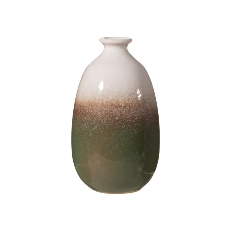 Mojave Glaze or Dip Ombre Vases Flower Vase