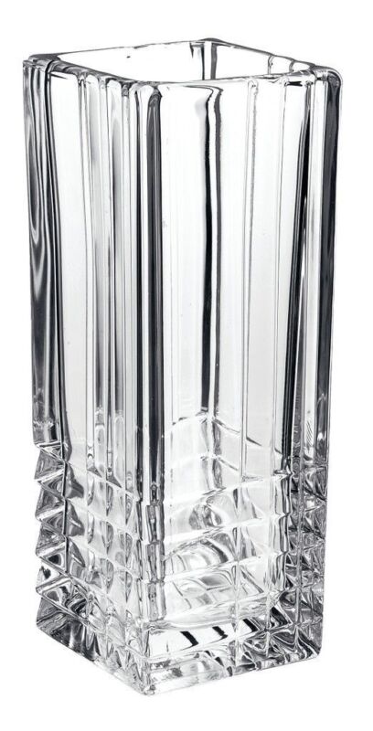 Clear Heavy Glass Flower Vase Home Decor
