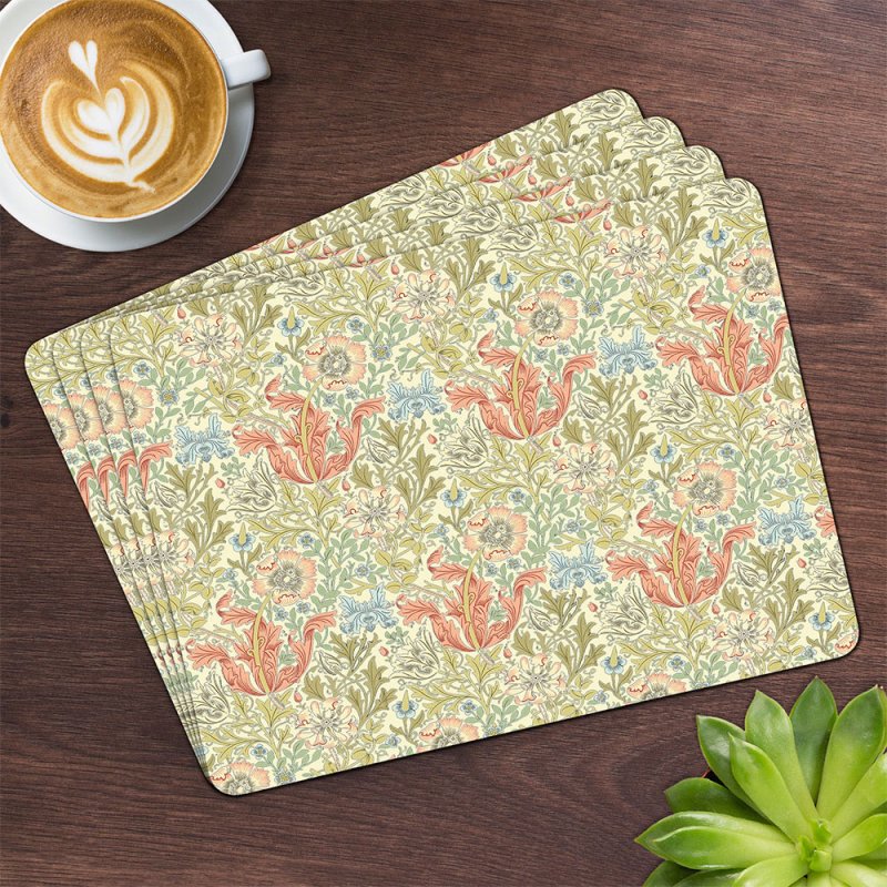 Set of 4 Non Slip Placemats Dining Table Mats