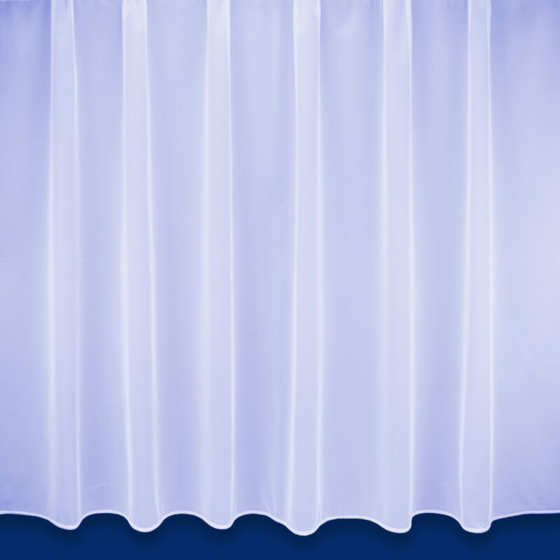 White Plain Voile Net Curtain